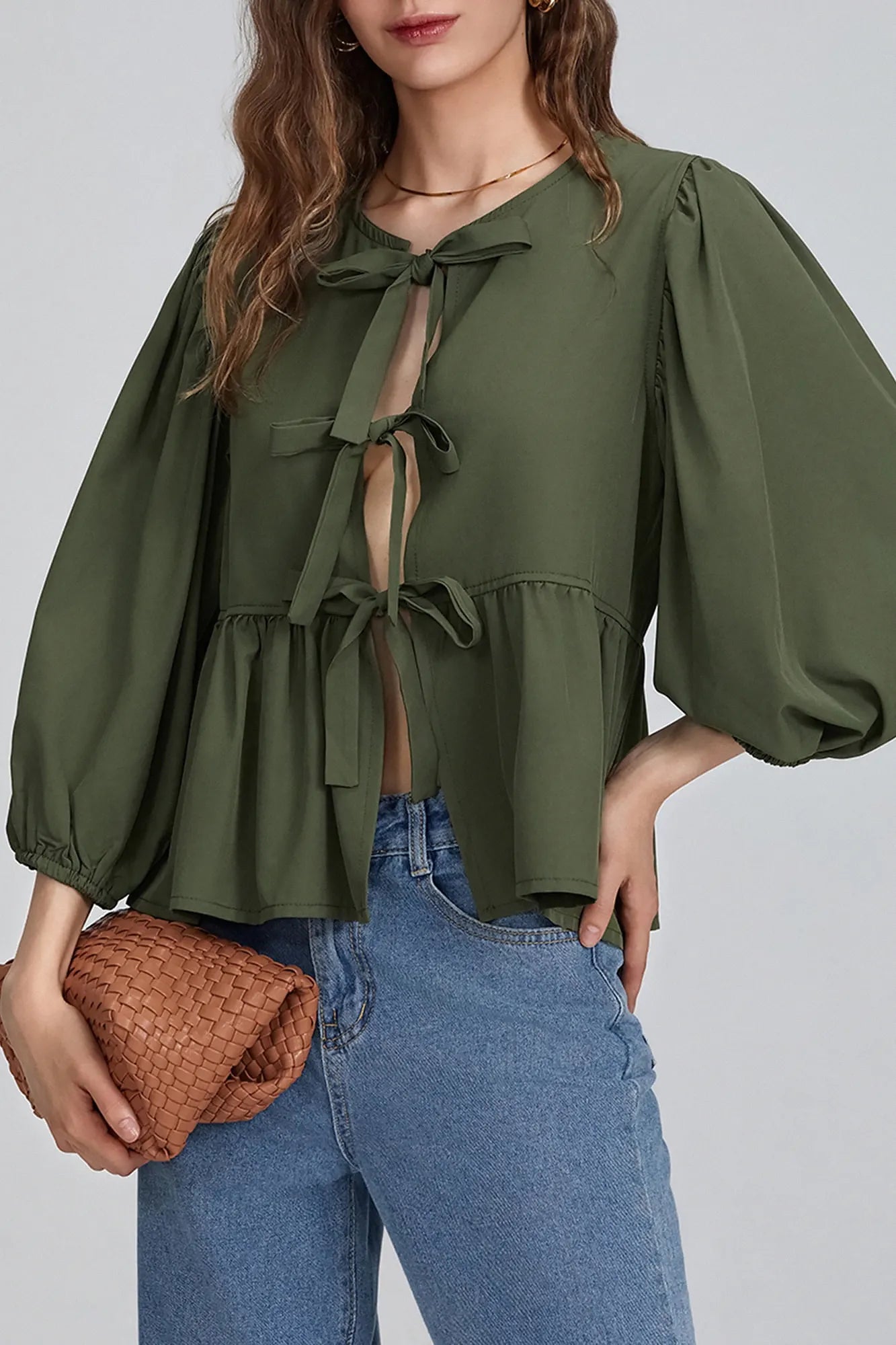 ELA™ | Puff Sleeve Blouse