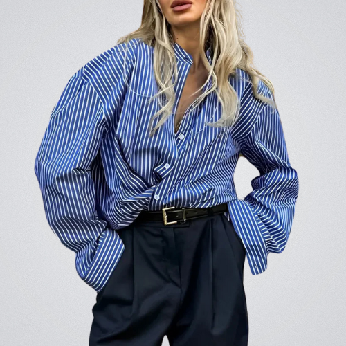 ELA™ | Striped Blouse