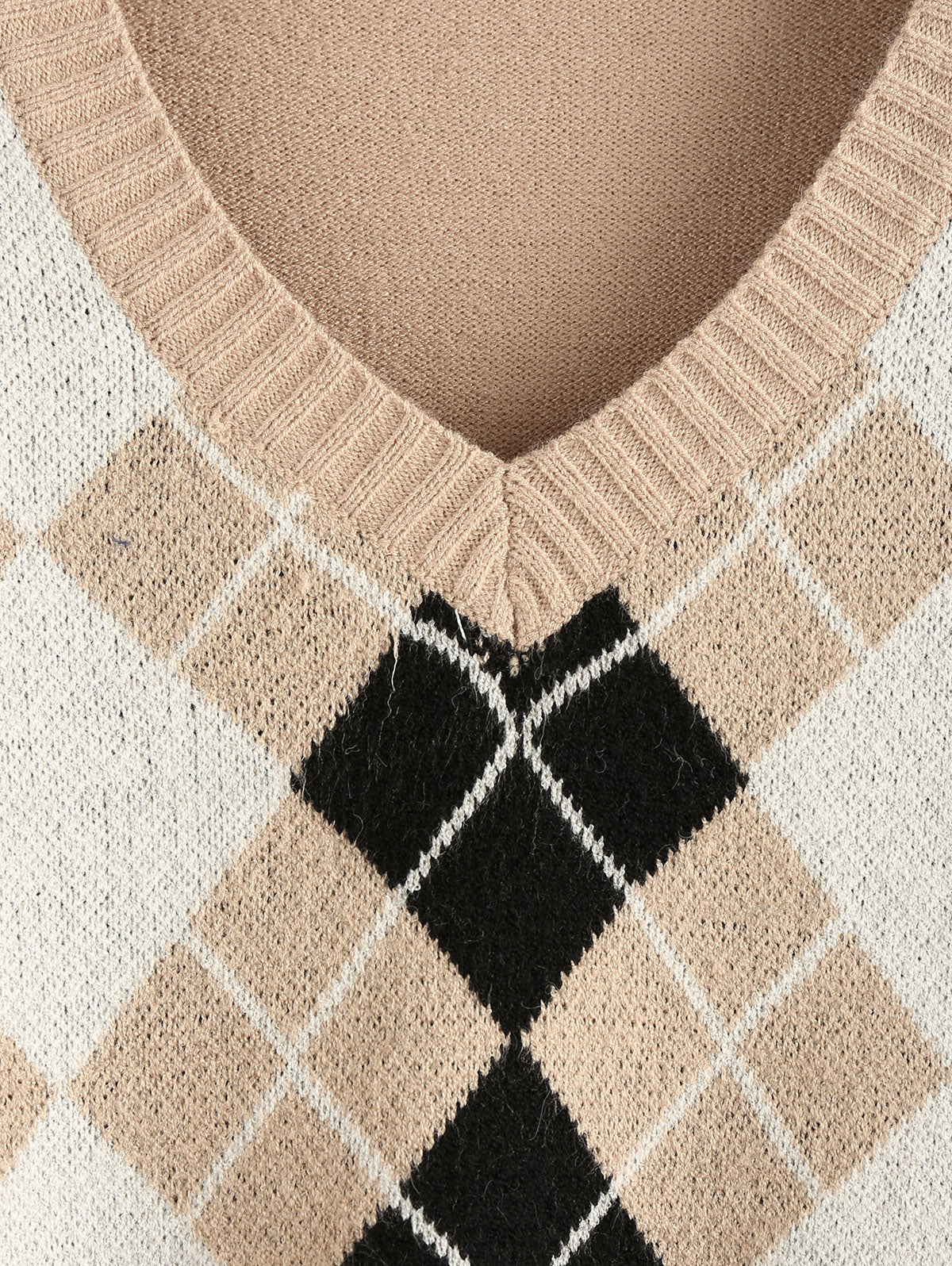 ELA™ | Cropped Geometric Sweater